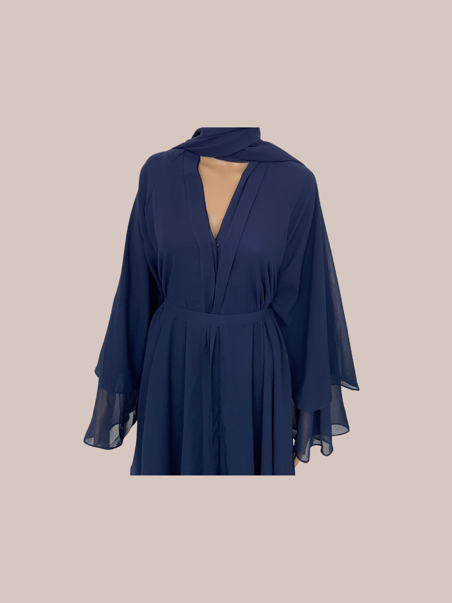 Abaya Blue Layers